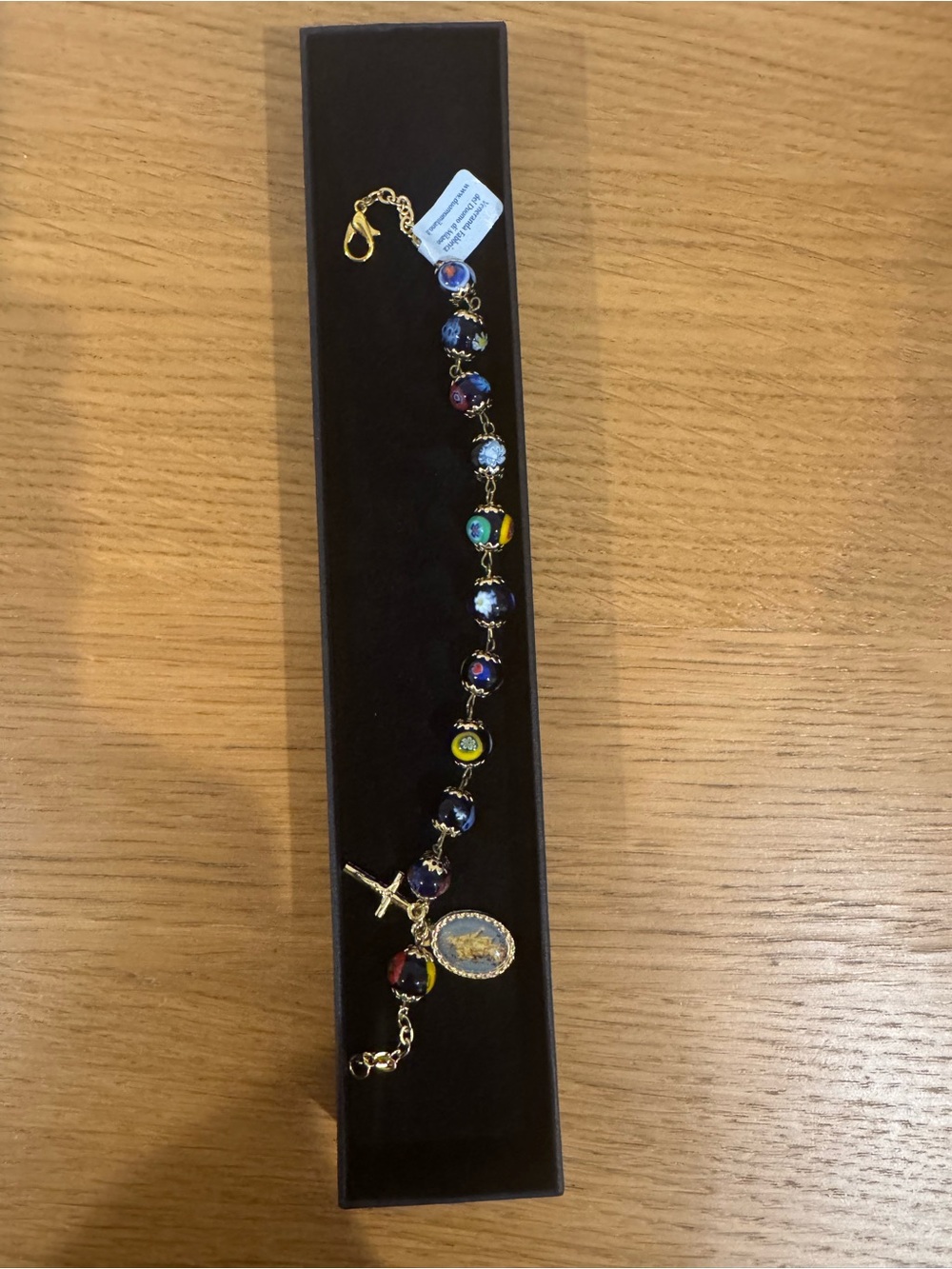 Murrina Veneziana
Murano Glass Bracelet
Made in Italy - Millefiori
New in box